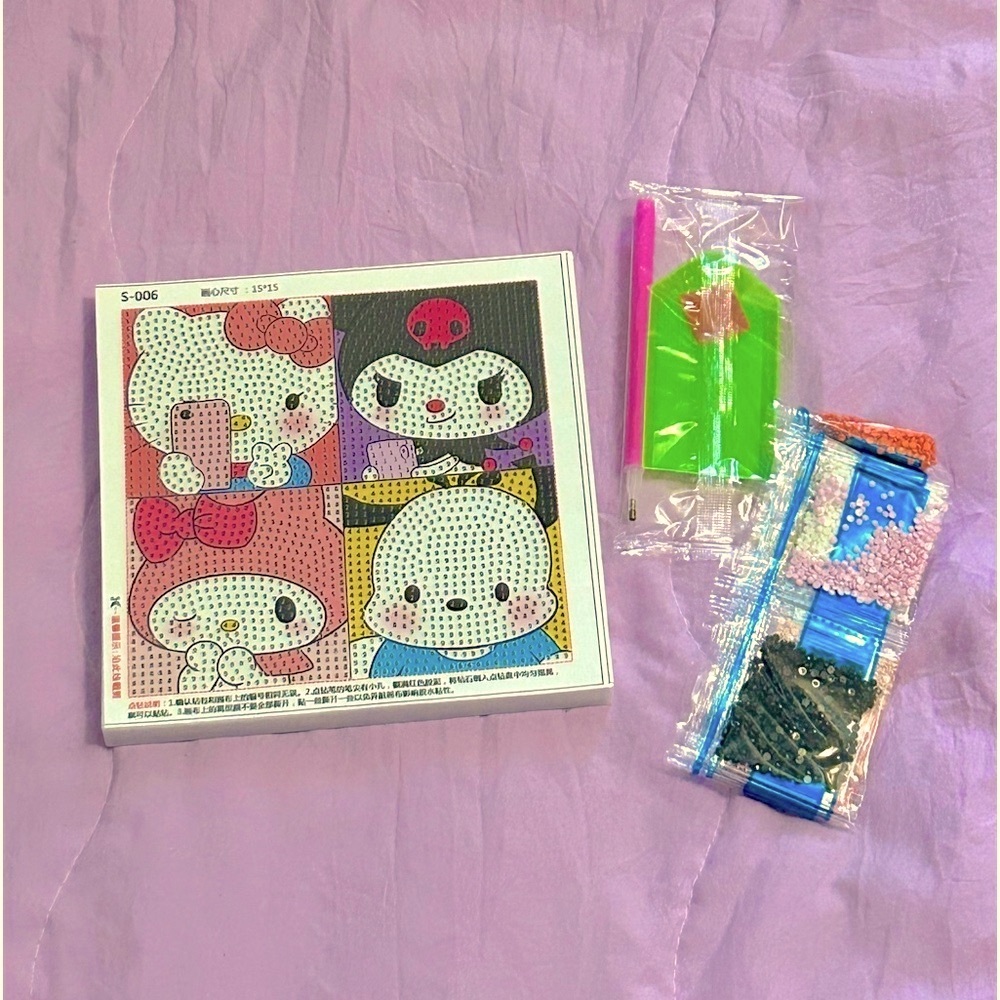Sanrio Family DIY Art Kit